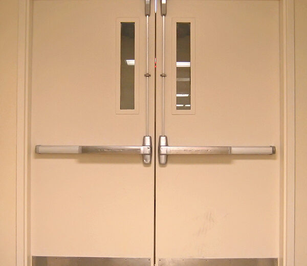 Manual doors